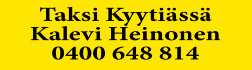 Kyytiässä Kalevi Heinonen logo